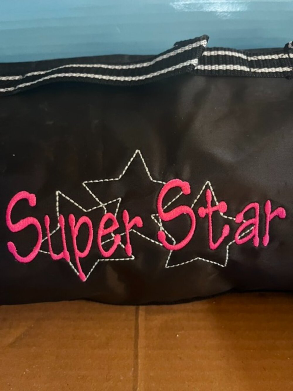 Embroidered-Thirty-One About Town Blanket Spirit Black Spirit Collection Like Ne